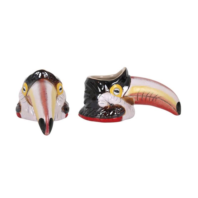 Tiki mug Tucan porcelaine cl 28