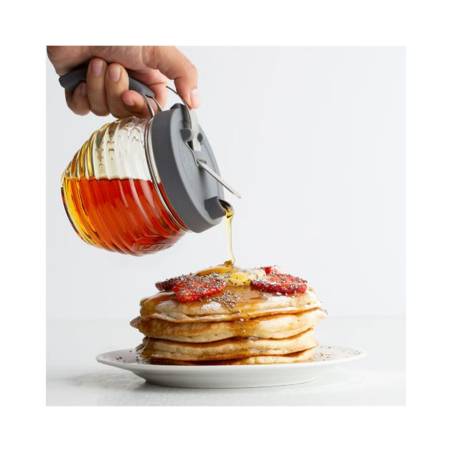Dispensador de miel y sirope Kilner de vidrio y silicona cl 40