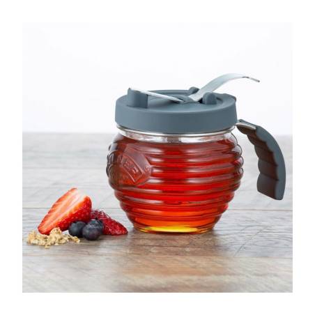 Dispensador de miel y sirope Kilner de vidrio y silicona cl 40