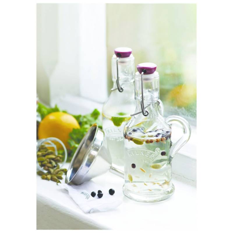 Botella de vidrio Kilner con asa cl 20