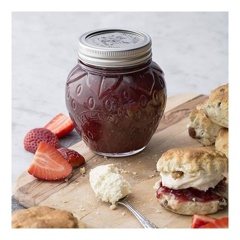 Pot Kilner en verre Stawberry avec couvercle cl 40