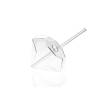Verre Diamante 100% Chef avec paille cl 25