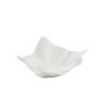 Servilletero 100% Chef en resina blanca 13x13x7 cm