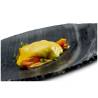 Rustic Rim XL 100% Plato de cocinero de mármol gris 30 cm