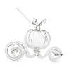 Calabaza Cenicienta 100% Chef vaso con pajita vidrio borosilicato cl 34