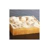 Molde cuadrado de acero inoxidable perforado 15x15 cm