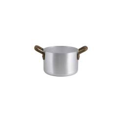 2-handled aluminum pot 10.5 cm