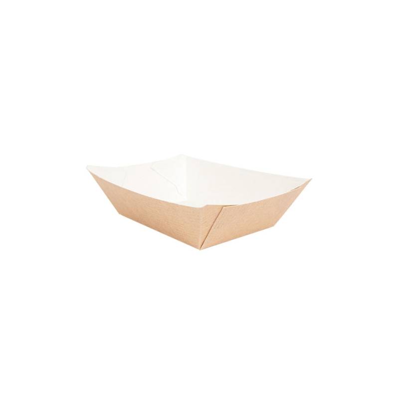 Barco de papel marrón 10,7x7,2x3 cm