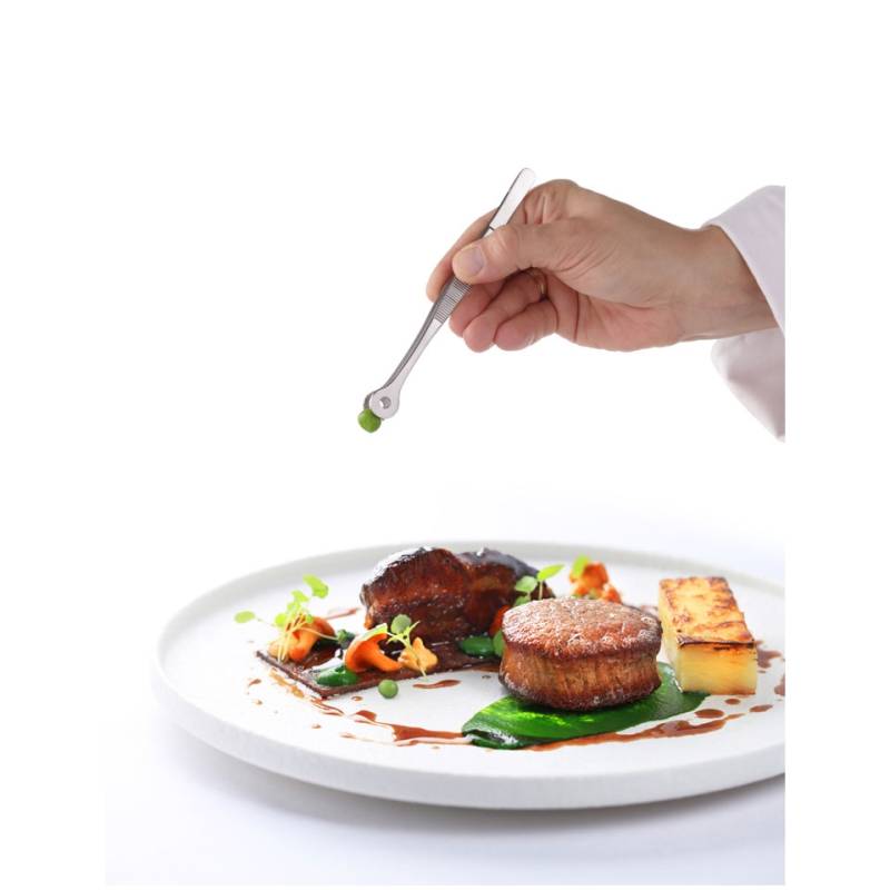 Ressort de chef avec pointes arrondies en acier inoxydable cm 15