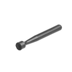 Pistilo de polipropileno negro estriado 20 cm