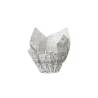 Cesta de papel vegetal blanca cm 16x16x5