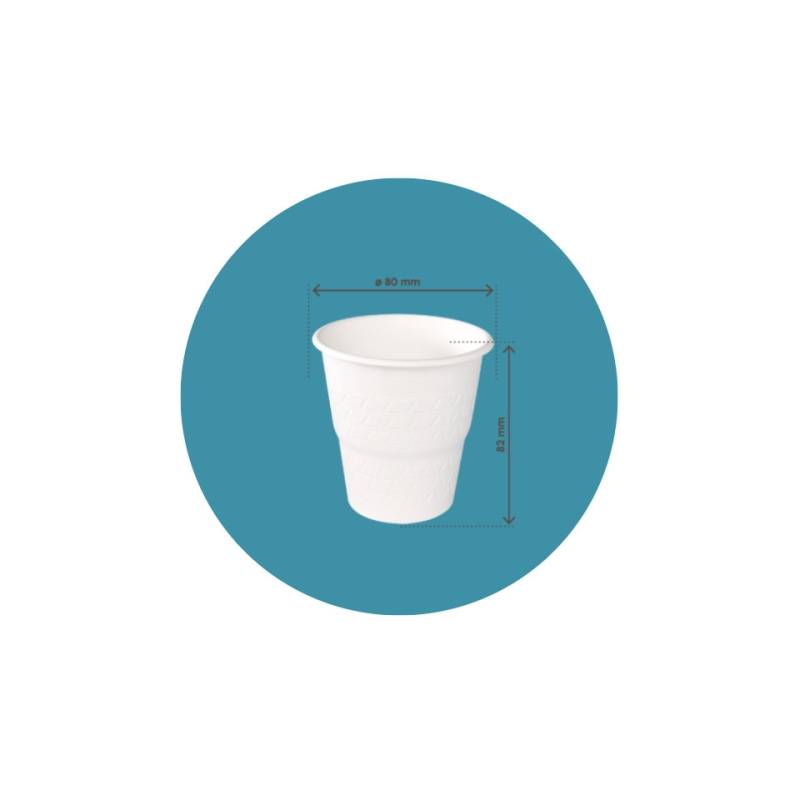 Vidrio de bagazo blanco ecológico cl 24