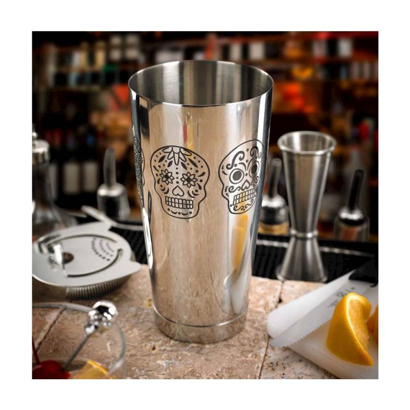 Boston equilibrado con calaveras de acero inoxidable cl 82