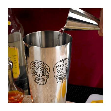 Boston equilibrado con calaveras de acero inoxidable cl 82