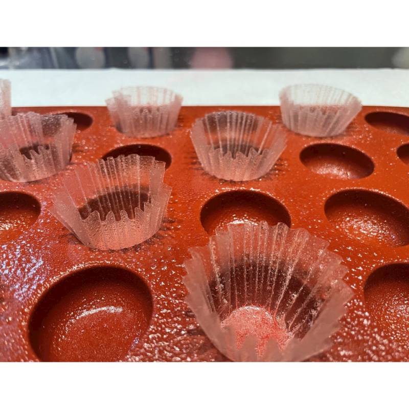 Feuilles de mini-muffins oblates