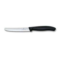 Cuchillo Victorinox de acero inoxidable con filo de sierra 10 cm