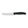 Cuchillo Victorinox de acero inoxidable con filo de sierra 10 cm