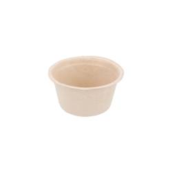 Coupe bionique en bagasse écru cl 5,5