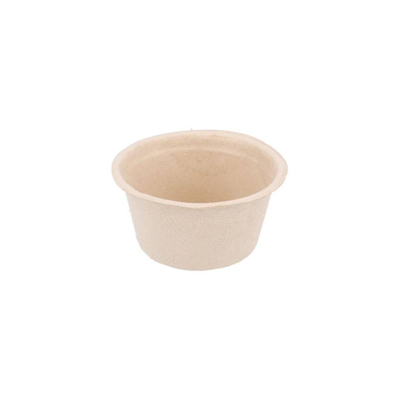 Coupe bionique en bagasse écru cl 5,5