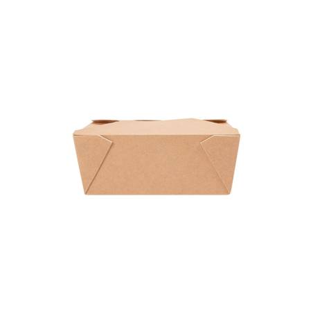 Récipient en papier kraft américain sulfurisé 15.2x12x6.5 cm
