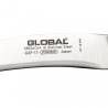 Couteau à éplucher incurvé Global en acier inoxydable 6 cm