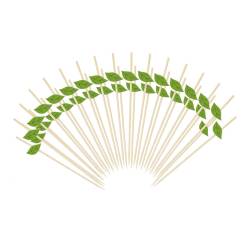 Bâton de feuille de bambou 12 cm