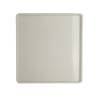 Nu Bento Box couvercle de plateau en mélamine blanche 26,5x25,5 cm
