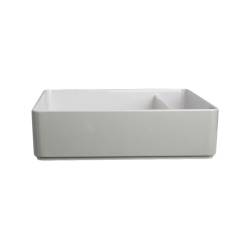 Boîte à bento Nu en mélamine grise 26,5x25,5 cm