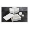 Nu Bento Box de melamina gris 26,5x25,5 cm