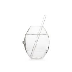 Barril 100% Chef vaso con pajita cl 50