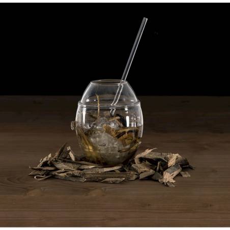 Barril 100% Chef vaso con pajita cl 50