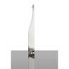 Assiette pour bouteille de champagne 100% Chef en verre transparent cl 25