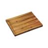 Planche à découper rectangulaire en bois d'acacia 38x28x3 cm