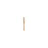 Mini tenedor de madera Jungle de 3 puntas 8 cm