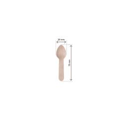 Cuillère en bois 7,5 cm