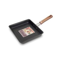 Tamago sartén cuadrada de hierro para crepes 23x22 cm