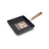 Crêpière carrée en fer Tamago 23x22 cm