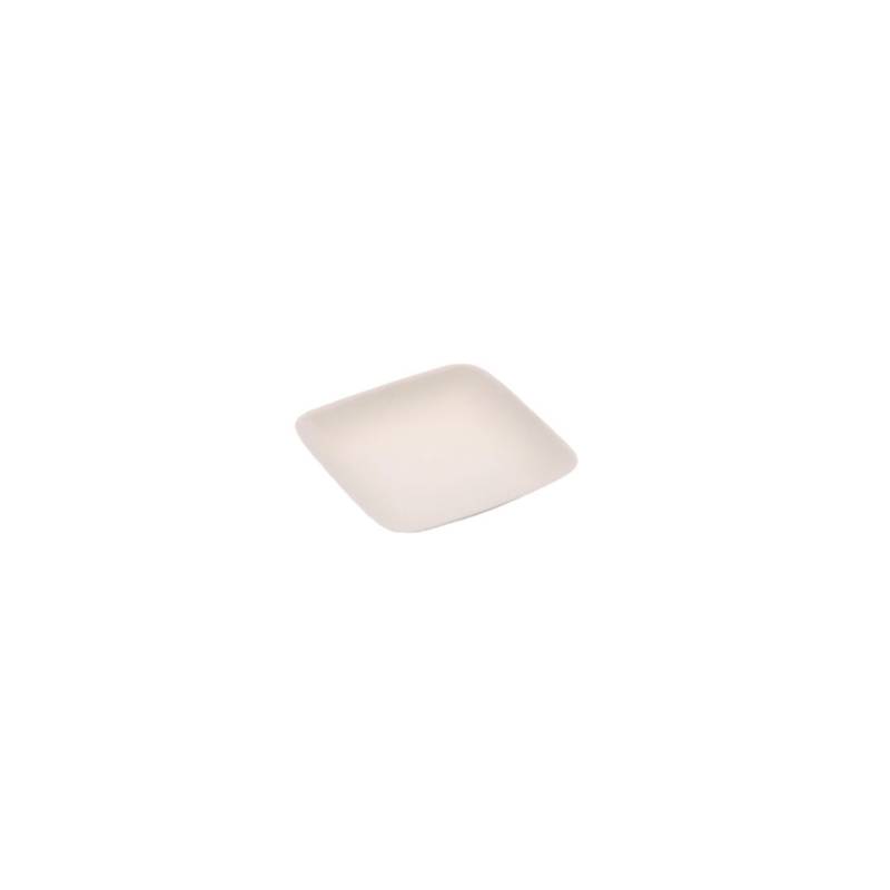 Platillo cuadrado bagazo 6,6x6,6 cm