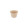 Bionic ecru bagasse round cup 4.73 oz.