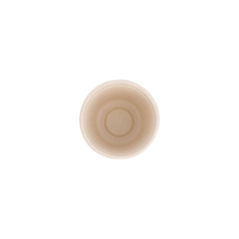 Taza redonda biónica en bagazo crudo cl 14