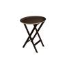 Soporte de madera negro para platos cm 43x41x82