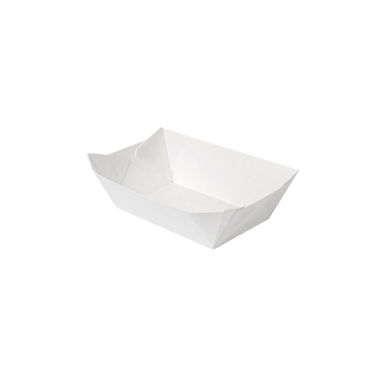 Barco de papel blanco 15x10x4 cm