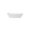 Bateau en papier blanc 15x10x4 cm