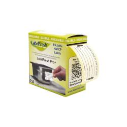 Rouleau d'étiquettes hydrosolubles Labelfresh