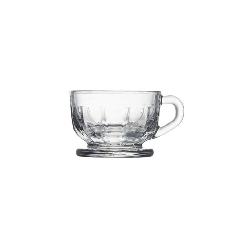 Taza de café de cristal Flore cl 10