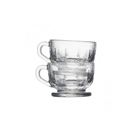 Taza de café de cristal Flore cl 10
