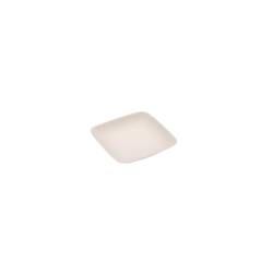 Platillo cuadrado bagazo 6,6x6,6 cm