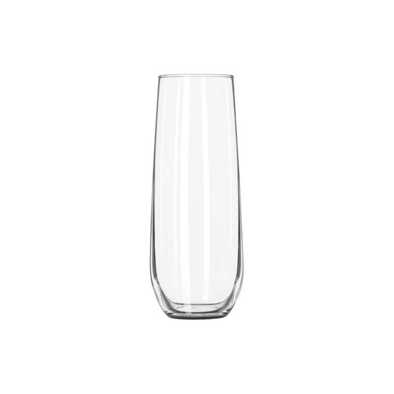 Libbey Stemless Flute glass 8.45 oz.