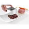 Moule carré en acier inoxydable 6,5 cm