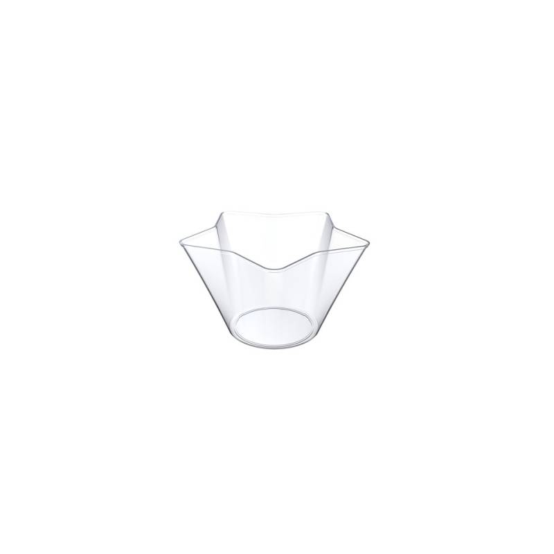 Coupe étoilée en ps transparent cl 15